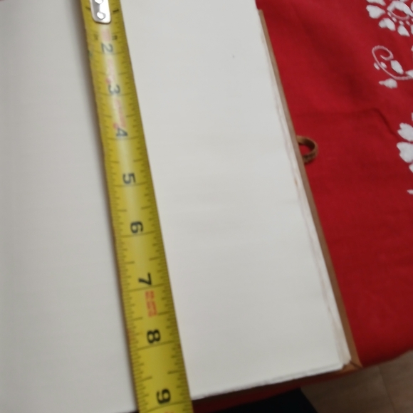 Vintage Italian journal, Firenze. NWOT. 9" length by 6 1/4" each page. - Picture 5 of 8